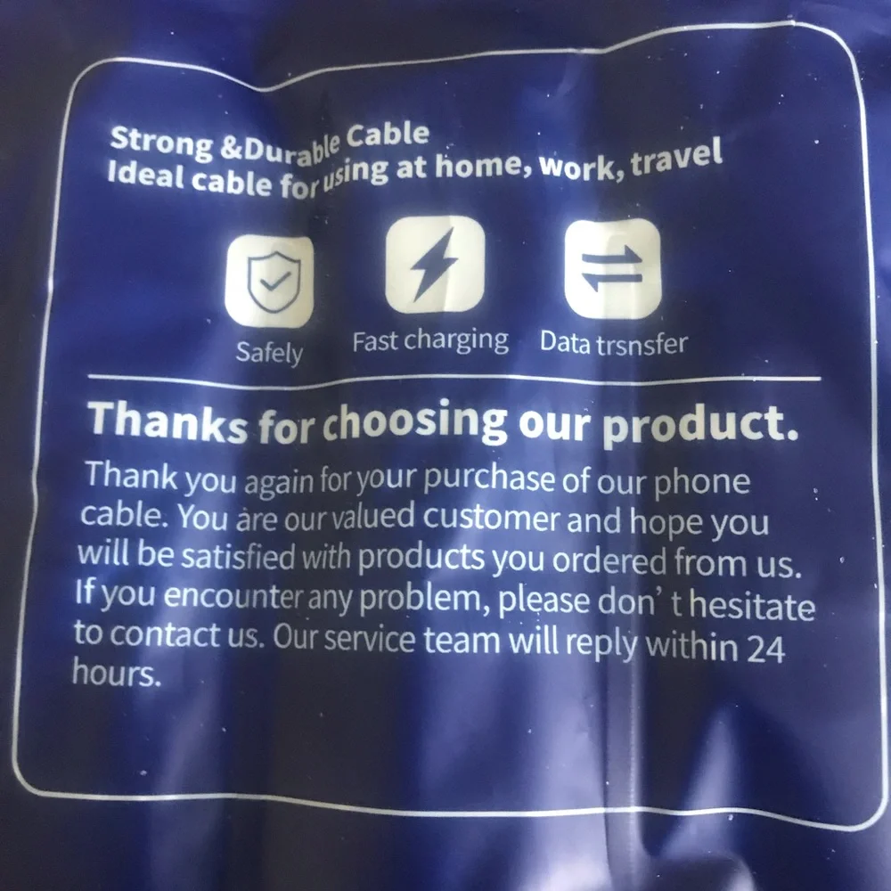 White 3 USB Charging Cables